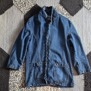 American Vintage Blue Denim Blazer